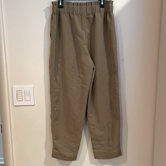 Zara Pull-On High Waist Loose Fit Crop Pants - Picture 2 of 5